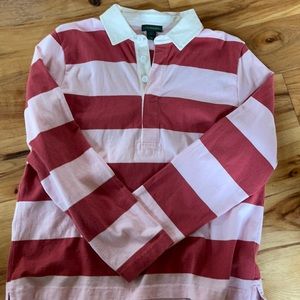 J Crew long sleeve stripped shirt. Never been worn in perfect condition.